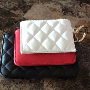 Forever 21 triple accessory coin wallets